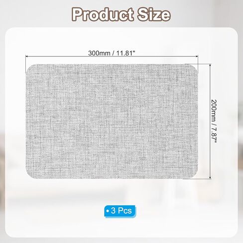 PATIKIL Canvas Repair Patch, 3 Pcs 9 x 11 Inch Self-Adhesive Waterproof Linen Fabric Patch for Sofas Tote Bags Furniture Car Seats Canopy Tents Boat Covers, Dark Green in Saudi Arabia