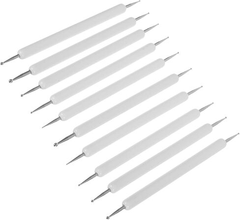 ARTIBETTER 10PCS Pottery Embossing Tools Non Slip Grip Styluses for Mandala Transfer and Tracing for Crafting Sculpting and Painting Projects in Saudi Arabia