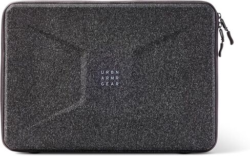 UAG Laptop Sleeve Case, Large Sleeve, Fits Up to 15-16" Laptop, Shockproof Protective Carrying Computer Bag with Carrying Handle and Interior Accessory Pocket, Black in Saudi Arabia