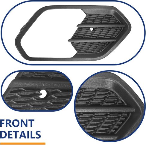 BXZ Passenger Right Side Bumper Insert Fog Light Lamp Cover Bezel For Ford Escape 2017 2018 2019 in Saudi Arabia