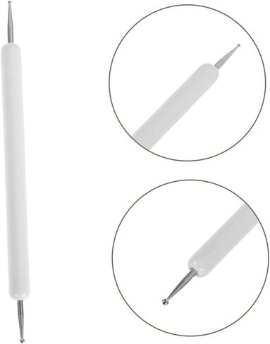 STOBOK 10PCS Double Ended Dotting Tools for Embossing Art Versatile Tracing Stylus Kit for Rock Painting Pottery and Durable and User Friendly Decorating Tools in Saudi Arabia