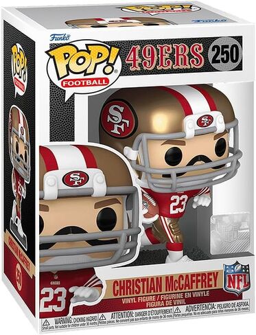 Funko Pop! Football: 49ers - Christian McCaffrey CMC Vinyl Figure Collectibles Bundled with Box Protector in Saudi Arabia