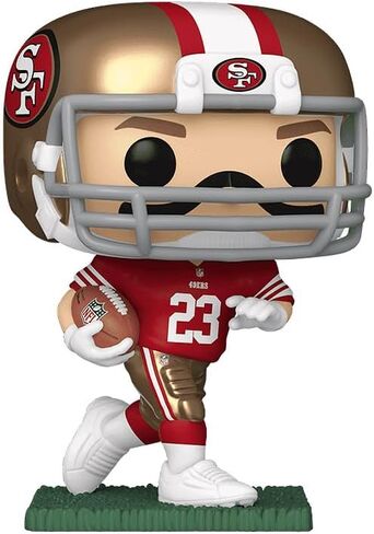Funko Pop! Football: 49ers - Christian McCaffrey CMC Vinyl Figure Collectibles Bundled with Box Protector in Saudi Arabia