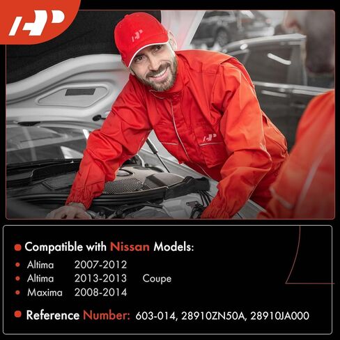 A-Premium Windshield Washer Tank Reservoir Compatible with Nissan 07-13 Altima, 08-14 Maxima, with (Cap/Washer Pump/Hose/Filler Neck/Bracket), Replace# 28910JA000 in Saudi Arabia