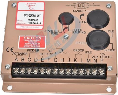 ESD5500E replace Generators Genset Parts Engine Speed Control Unit Governor Controller Generator Voltage Regulator in Saudi Arabia