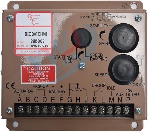 ESD5500E replace Generators Genset Parts Engine Speed Control Unit Governor Controller Generator Voltage Regulator in Saudi Arabia