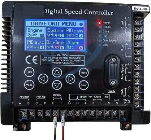 Engine DSC1000 Governor Speed Controller 300611-01127 plate for P222LE generator set alternator spare parts in Saudi Arabia