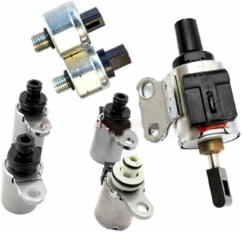 8 قطعة بروس آند شارك CVT ناقل الحركة الملف اللولبي مجموعة صمامات 33446-JF011/JF011E/RE0F10A F1CJA متوافق مع نيسان ألتيما/روج 2007-2012 (النمط 1) in Saudi Arabia