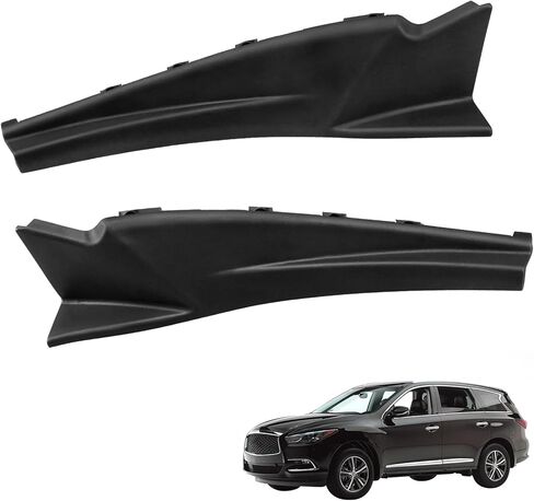66895-9NB0A 66894-9NB0A غطاء حاجز للسائق وجانب الركاب متوافق مع Infiniti QX60 2016 2017 2018 2019 2020 غطاء لوحة ختم دليل الهواء العلوي in Saudi Arabia