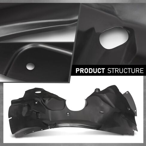 G-PLUS Front Right Fender Liner Inner, Compatible with Ford Edge 2015-2018, Passenger Side, FT4Z16102B, FT4Z16102H in Saudi Arabia