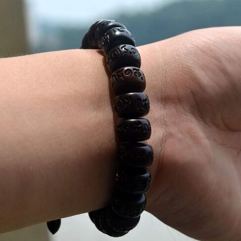 Bracelet Lightning Struck Jujube Wood Mala Prayer Feng Shui Lucky Beads Drum Diameter in Saudi Arabia