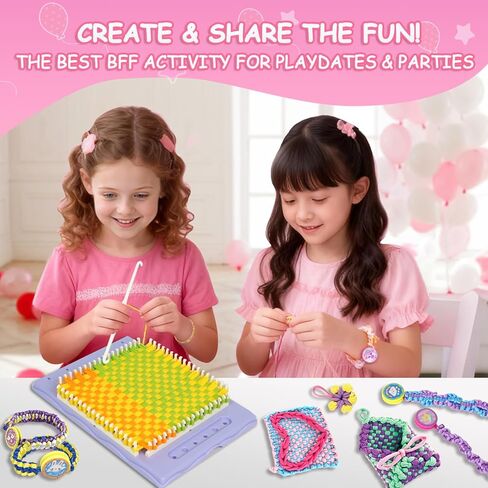 ZQIN Friendship Bracelet Making Kit for Girls 8+: Quick Maker DIY Arts and Crafts Toys, Best Christmas & Birthday Gifts for 6-12 Year Old Girls (Yellow) in Saudi Arabia