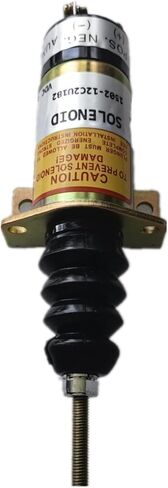 1500-2078 15002078 1502-12C2SU1B2S1 1502-12C2U1B2 12V Fuel Shut Off Solenoid Model Fits for Woodward Engine 1502 in Saudi Arabia