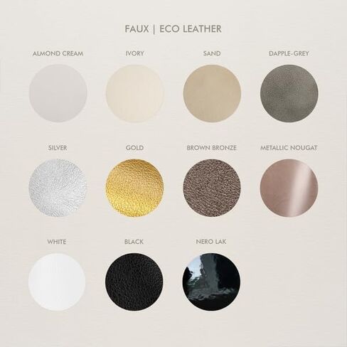 Eco Leather Guest Book | All Sizes Instant Photos Wedding Guest Book | Pictures Guest Book with Pockets | Handmade by Arcoalbum Eco Leather Guestbook Alternative in Saudi Arabia