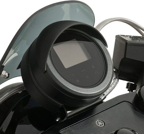 Genuine Yamaha Accessories Speedometer Visor (Black) Compatible With 14-18 YAMAHA Bolt in Saudi Arabia