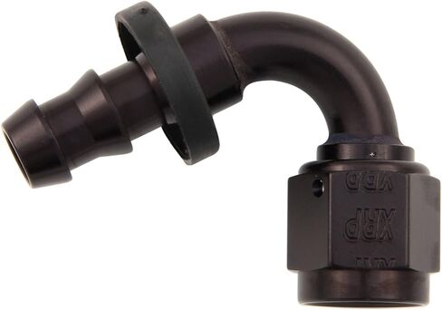 XRP 231212BB Black Size-12 '120 Degree' Push-On Hose End in Saudi Arabia
