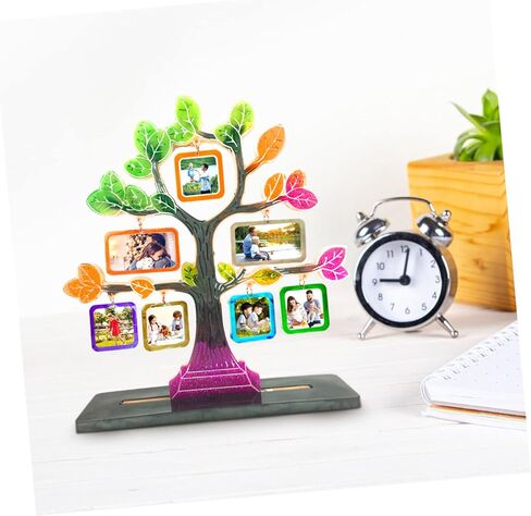 STOBOK 1set Silicone Photo Frame Mold Unique Tree Shape Design for Crafts Flexible Epoxy Molding Tool for Creative Projects for Handmade and Home Decor in Saudi Arabia