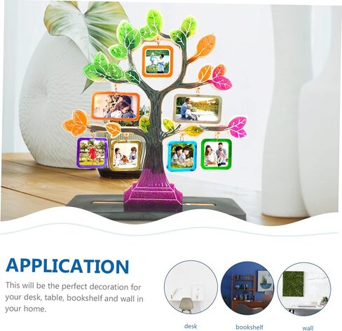 STOBOK 1set Silicone Photo Frame Mold Unique Tree Shape Design for Crafts Flexible Epoxy Molding Tool for Creative Projects for Handmade and Home Decor in Saudi Arabia