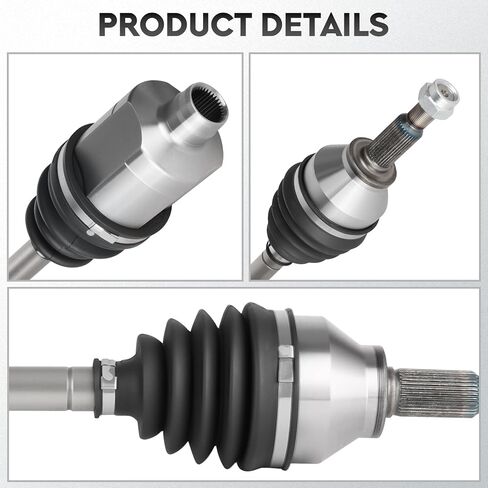 مجموعة عمود المحور الأمامي الجديدة تناسب Chevy Cobalt 2005-2010، HHR 2006-2011، لPontiac G4، Pursuit 2005-2006 & Pontiac G5 07-10، لـ Saturn Ion 05-07، جانب السائق والراكب، عبوتان in Saudi Arabia