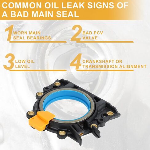 Crankshaft Oil Seal with Flange No.038103171S Main Seal for Volkswagen Jetta 2005 2006 in Kuwait
