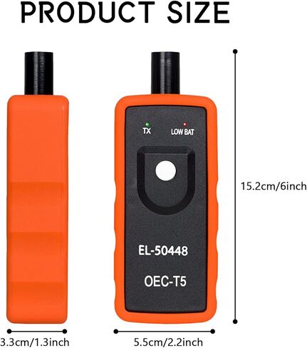 أداة إعادة تعلم EL-50448 TPMS لمستشعر الإطارات GM، أداة إعادة ضبط TPMS أداة تنشيط نظام مراقبة ضغط الإطارات، أداة برمجة TPMS العالمية OEC-T5 لجنرال موتورز بويك تشيفي كاديلاك والمزيد in Saudi Arabia