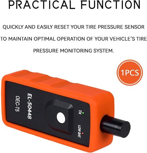 أداة إعادة تعلم EL-50448 TPMS لمستشعر الإطارات GM، أداة إعادة ضبط TPMS أداة تنشيط نظام مراقبة ضغط الإطارات، أداة برمجة TPMS العالمية OEC-T5 لجنرال موتورز بويك تشيفي كاديلاك والمزيد in Saudi Arabia