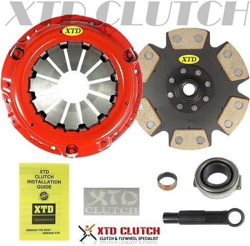 XTD STAGE 4 RIGID CLUTCH KIT compatible with 2003-2017 HONDA ACCORD 2.4L 2009-2014 ACURA TSX 2.4L K24 in Saudi Arabia