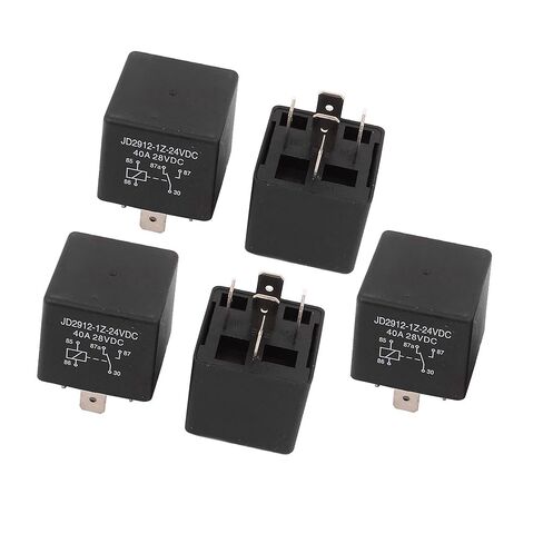 5 قطعة JD2912-1Z-24VDC 5 دبوس 40A 28VDC تيار مستمر 24 فولت العالمي سيارة موتور فيوز التتابع التبديل قطع غيار السيارات السلطة in Kuwait