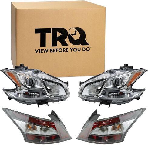 TRQ Lighting Kit NI2502177 NI2503177 NI2800197 NI2801197 Compatible with 2012-2014 Nissan Maxima in Saudi Arabia