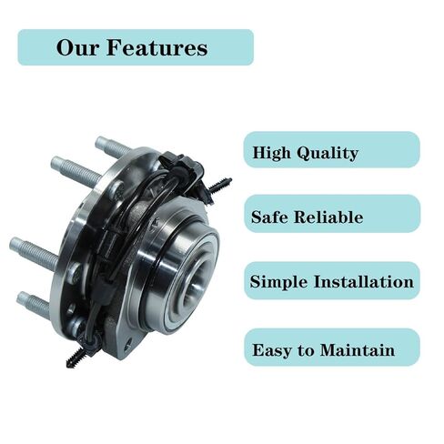 513188 محمل العجلة الأمامية ومجموعة المحور لـ 02-09 Chevy Trailblazer، 03-06 Chevy SSR، 02-09 GMC Envoy، 03-08 Isuzu Ascender، 04-07 Buick Rainier، 05-09 SAAB 9-7X، 6 العروات W/ABS in Saudi Arabia