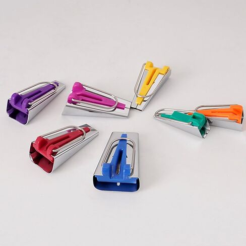 Practical Bias Tape Makers Kits 7 Size 6/9/12/15/18/21/25mm Handmade Quilting Tool for Fabric Sewing and Quilting in Saudi Arabia