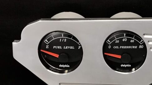 Dolphin Gauges 1955 1956 1957 1958 1959 Chevy Truck 5 GPS Gauge Dash Cluster Panel Set Black in Saudi Arabia