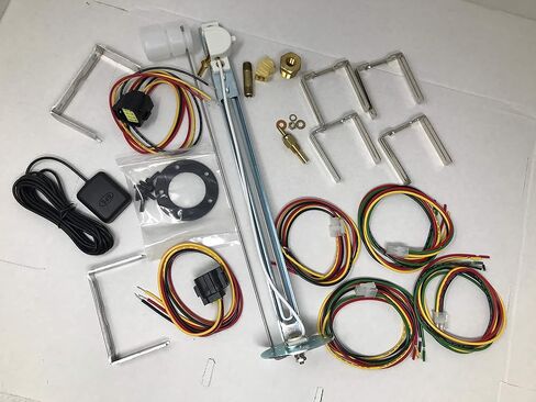 Dolphin Gauges 1955 1956 1957 1958 1959 Chevy Truck 5 GPS Gauge Dash Cluster Panel Set Black in Saudi Arabia