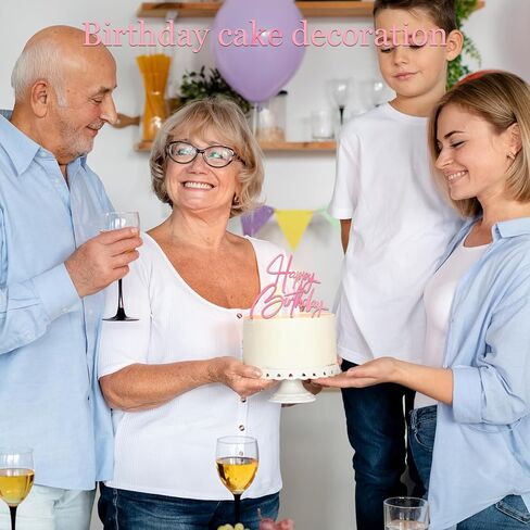 10 قطع من أعلى كعكة عيد الميلاد الذهبية مرآة من الأكريليك لتزيين كعكة عيد الميلاد السعيد على الوجهين لتزيين الحلوى للفتيات والنساء لوازم الحفلات ومستلزمات تزيين الكيك لحفلات أعياد الميلاد in Kuwait