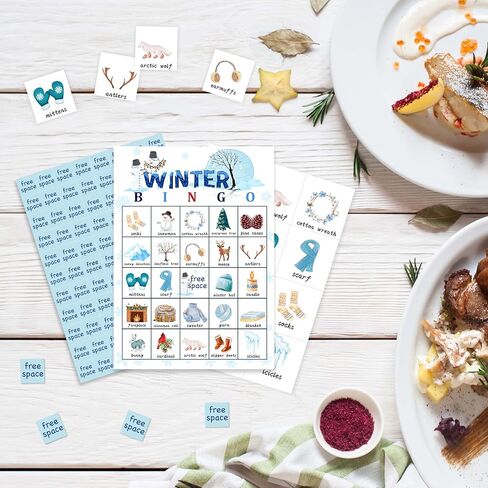Bird Bingo Game Cards, North America Bingo Game for Adults, Backyard Birding Bingo Cards Supplies, Animal Bingo Birthday Party Decor Favors, Card Gifts for Bird Lovers Women Friends Family Holiday, 01 in Saudi Arabia