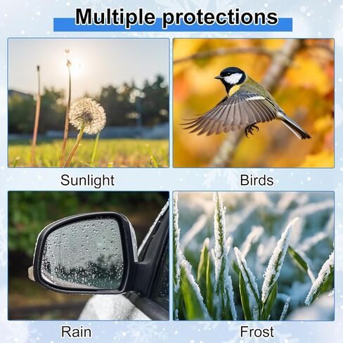 2 PCS Car Rearview Mirror Snow Covers Black Mirror Covers with Drawstrings Waterproof Auto Rearview Protection Cover Exterior Rear View Universal Fit Car Vehicle Trucks Winter Ice Snow Rain in Saudi Arabia