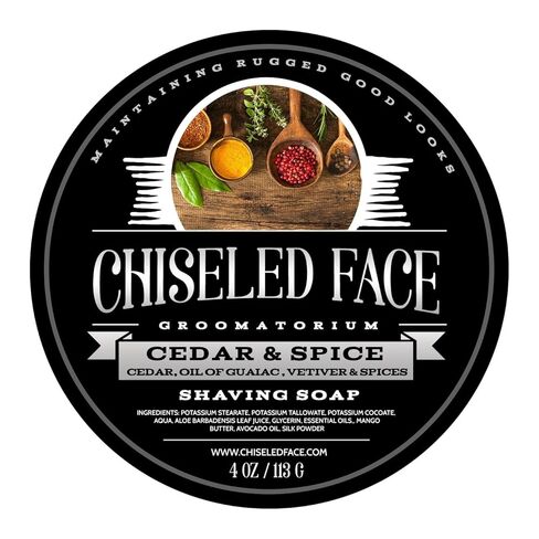 Ghost Town Barber - Handmade Luxury Shaving Soap from Chiseled Face Groomatorium in Saudi Arabia