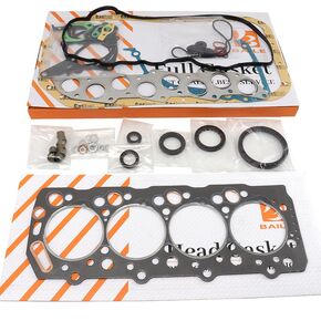 4D56 4D55 Full Engine Gasket Kit for Mitsubishi 2.5L 8V Diesel (Turbo/Non-Turbo) | Fits L200/Triton, L300/Delica, Pajero/Montero, Canter | Includes Head Gasket & Complete Seal Set in Kuwait