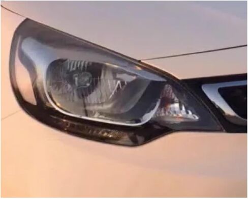 Compatible For Kia Rio 2014 2015 2016 Sedan Front Car Headlight Cover Lens Shell Lampcover Lampshade Headlamp Light Mask(1 pcs Left) in Saudi Arabia