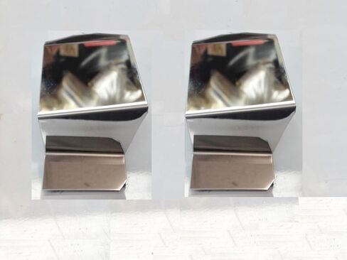 C5 Corvette Chrome Engine Dress 2 Piece Headlight Wire Cover Polished Stainless 1997-2004 in Saudi Arabia