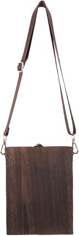 Yoidesu Writers Messenger Wood Box, Multi Functional 3 Bands Wooden Artist Bag 2 Clamps for Outdoor Painting in Saudi Arabia