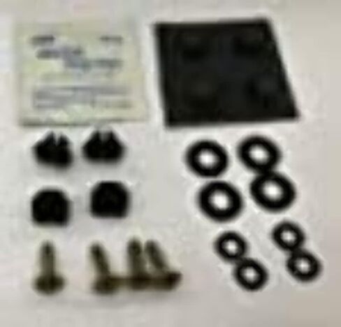 TrailFX RH8702H Bug Shield Mounting Hardware Kit OE Replacement Parts for TrailFX Hood Shields With Steel Brackets, Stainless Steel Screws and Rubber Bump Stops in Saudi Arabia