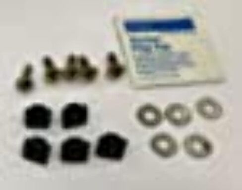 TrailFX RH8438H Bug Shield Mounting Hardware Kit OE Replacement Parts for TrailFX Hood Shields Steel Brackets, Stainless Steel Screws and Rubber Bump Stops in Saudi Arabia