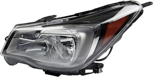 Driver Side Headlight Assembly Halogen Compatible with 2017-2018 Subaru Forester SU2502158 in Saudi Arabia