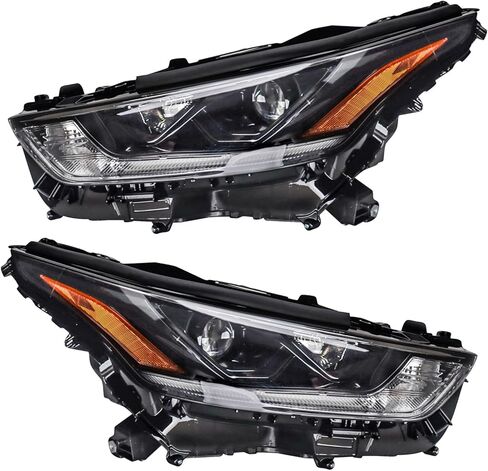Headlight Assembly Set Headlights Compatible with 2021 Toyota Highlander TO2502302 TO2503302 in Saudi Arabia