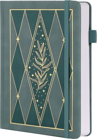 TIEFOSSI A5 Dotted Journal for Women Men, Dot Grid Notebook, 160 GSM Thick Paper, 192 Numbered Pages, Dotted Journal Notebook for Planner Organization, 5.8 x 8.2 in in Saudi Arabia
