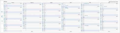 Filofax Calendar Diary Refill, Pocket Size, Vertical Year Planner, White Paper, English, 2026 (C68202-26) in Saudi Arabia
