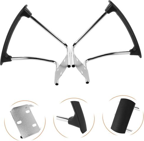 2pcs Ergonomic Stainless Steel Replacement for Enhanced Comfort and Stability Office and Gaming Chairs in Saudi Arabia