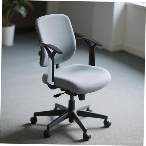 NUOBESTY 2pcs Ergonomic Plastic Armrests for Office and Gaming Chairs Comfortable Replacement Arm Rest for Extended Use Easy Installation Versatile Compatibility for Home and Work Settings in Saudi Arabia