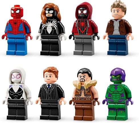 LEGO Marvel Spider-Man vs. Oscorp Building Toy - Pretend Play Set W/8 Toy Minifigures for Boys & Girls, Ages 10+ - Super Hero Building Blocks for Preteens Idea for Birthdays - 76324 in Saudi Arabia